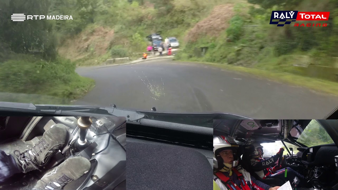 Onboard Miguel NUNES - João Paulo FERNANDES #4 Citroen DS3 R5   8ª Pec Rali de São Vicente 2018