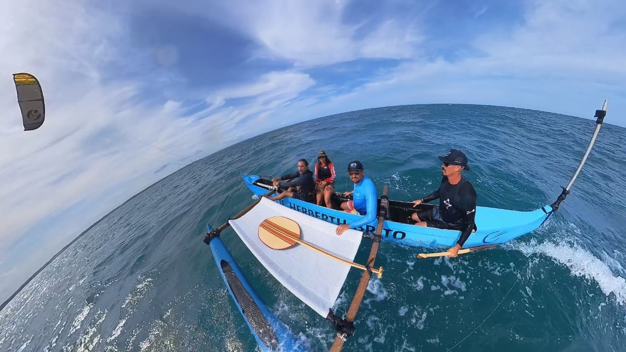 OC4 kitesurf: Travessia Arraial d'Ajuda x Trancoso