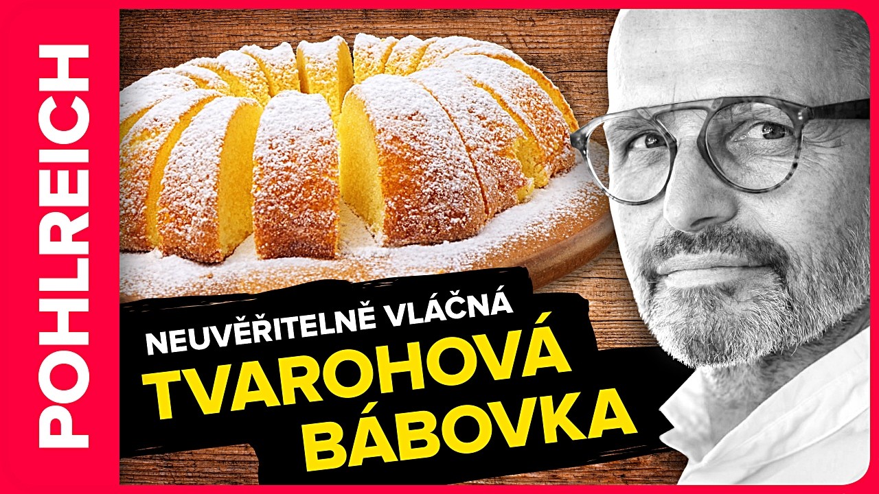 Nadýchaná tvarohová bábovka s citronovou svěžestí s šéf cukrářkou Bárou