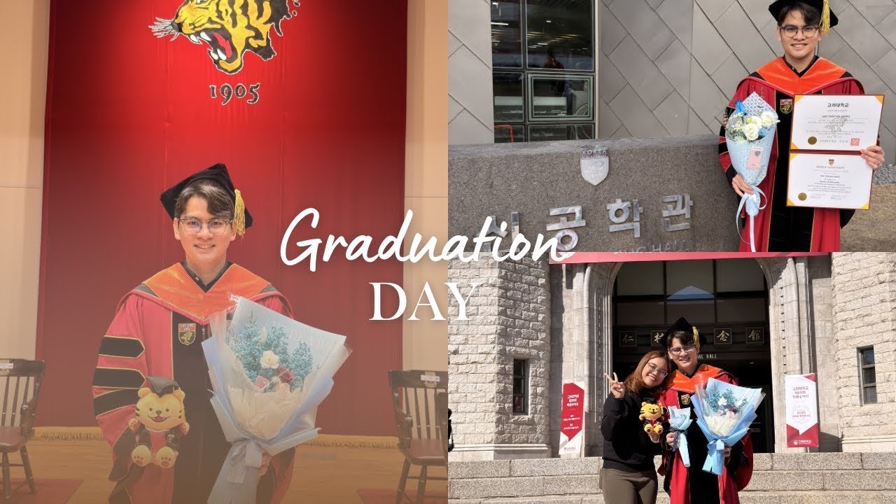 Life in Seoul: Touring the libraries in KU + Graduation day of Tristan