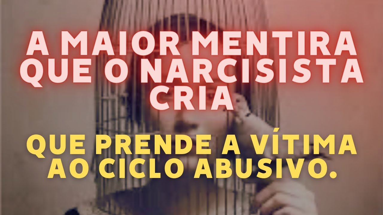 A MAIOR MENTIRA QUE O NARCISISTA CRIA QUE PRENDE A VÍTIMA AO CICLO ABUSIVO.​⁠