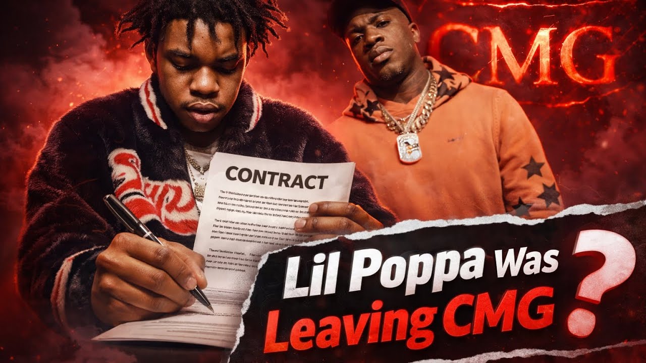 Lil Poppa Leaving CMG After Finishing His Contract? What’s Really Going On #lilpoppa 