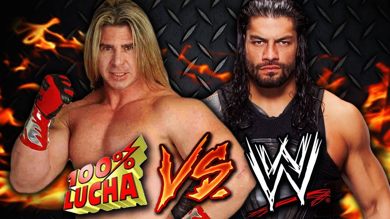 WWE vs 100%LUCHA - Vicente Viloni vs Roman Reigns | 100%LUCHA EN WWE2K18