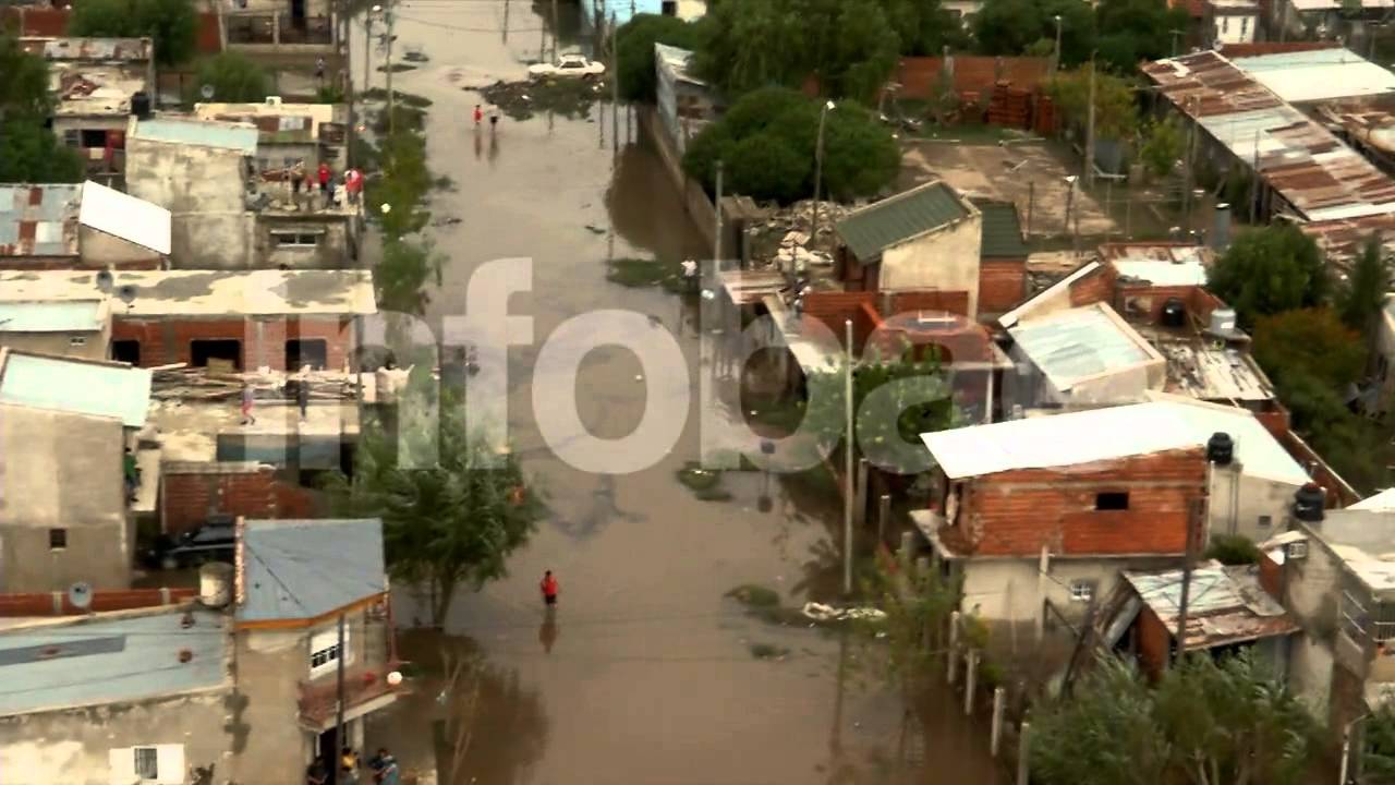 La tragedia de La Plata vista desde el aire