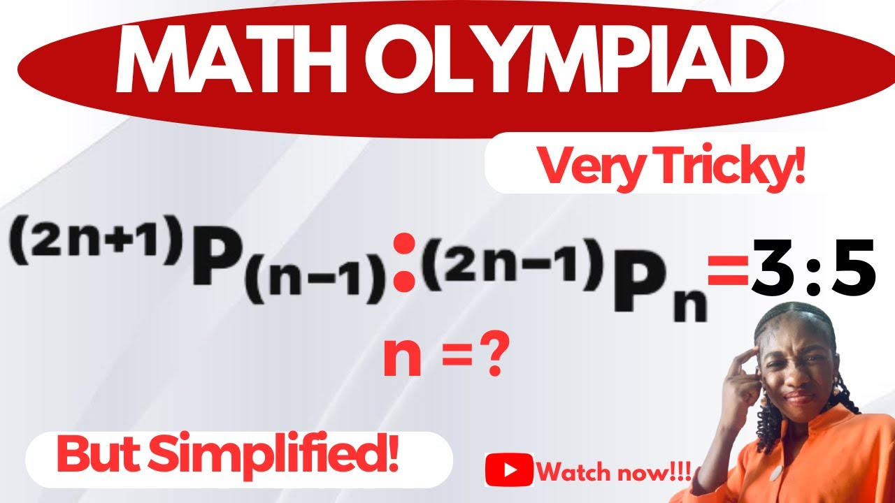 A Challenging Math Olympiad Question|| #combinatorics #math