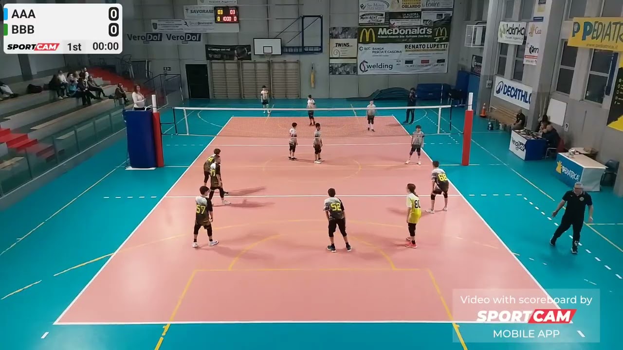 LIVE U13M KATINKA TRAVEL VCC Vs torretta livorno