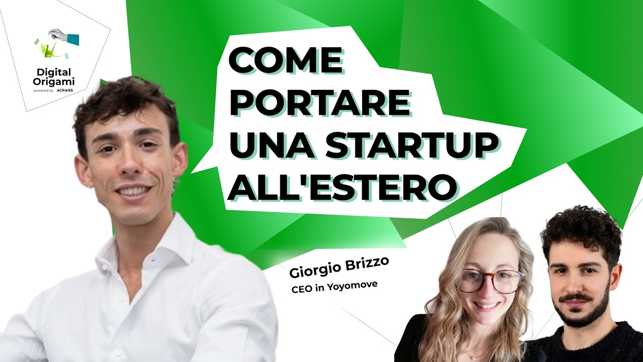 Portare una startup all’estero: il caso Yoyomove tra strategie, errori e opportunità