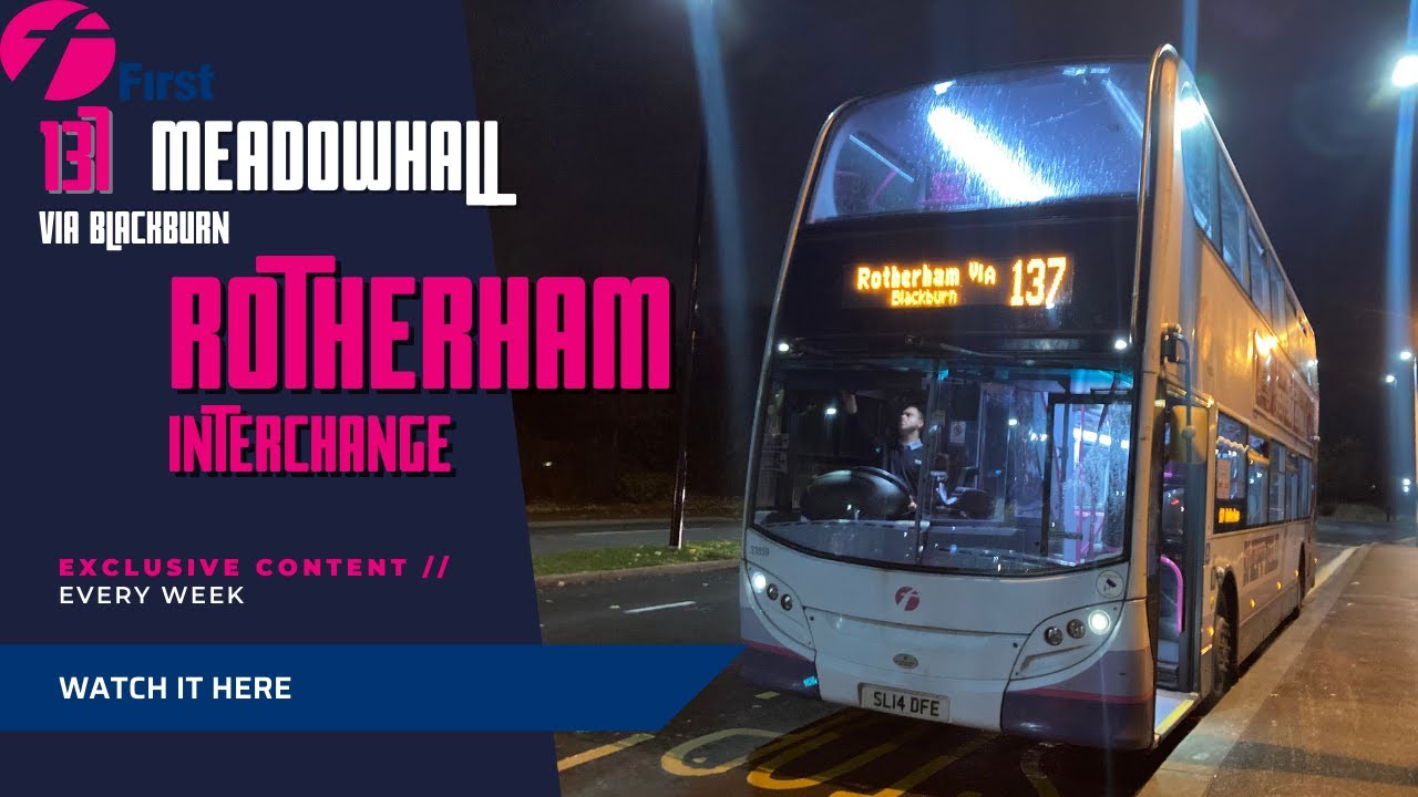 First South Yorkshire | 137 | Meadowhall - Blackburn - Kimberworth - Masbrough - Rotherham