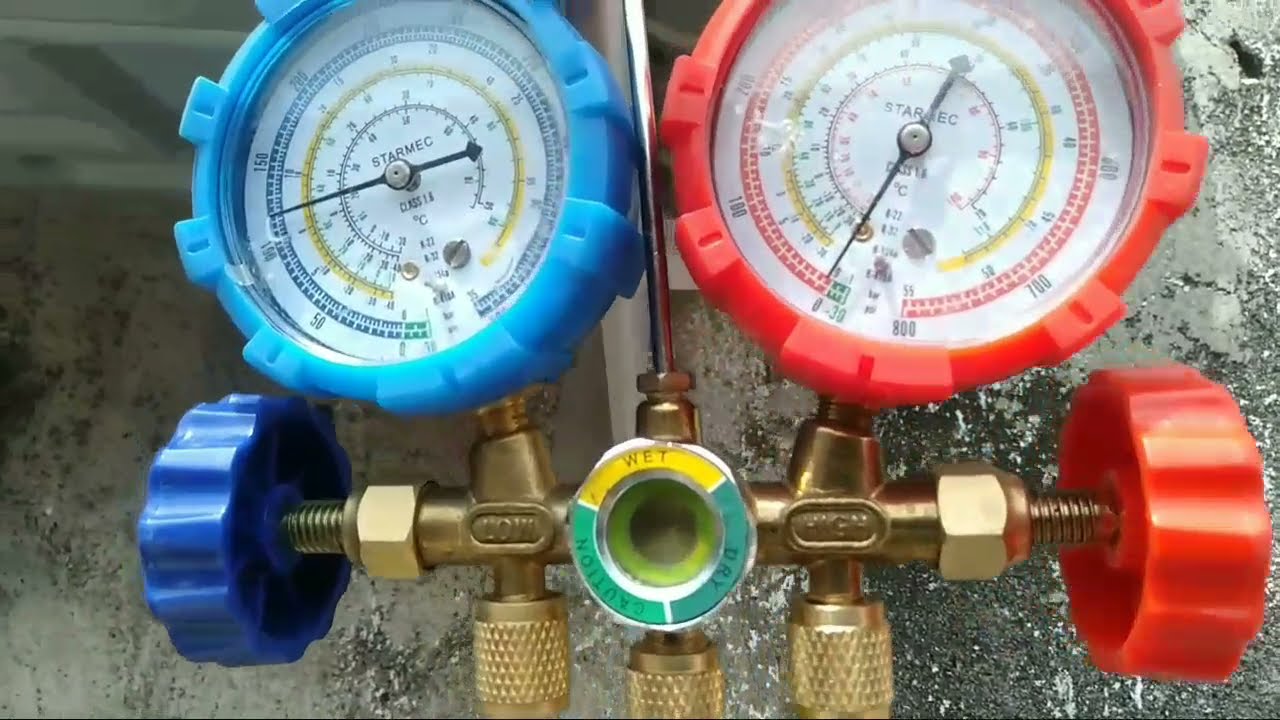 Tutorial Cara Pengisian Freon R32