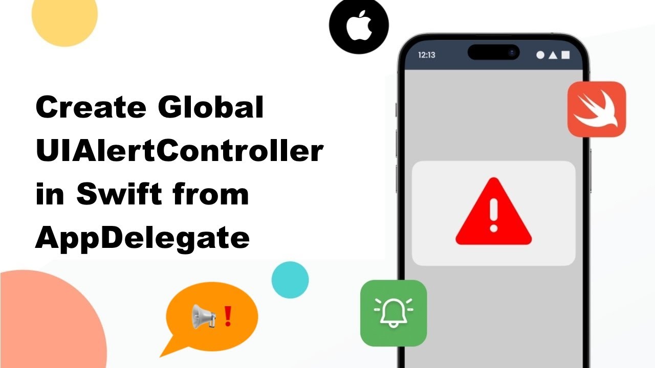 Create Global UIAlertController in Swift from AppDelegate | Solve Alert already/presenting/UI issues
