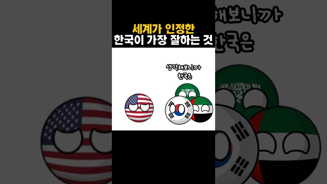 세계가 인정한 한국이 가장 잘하는 것