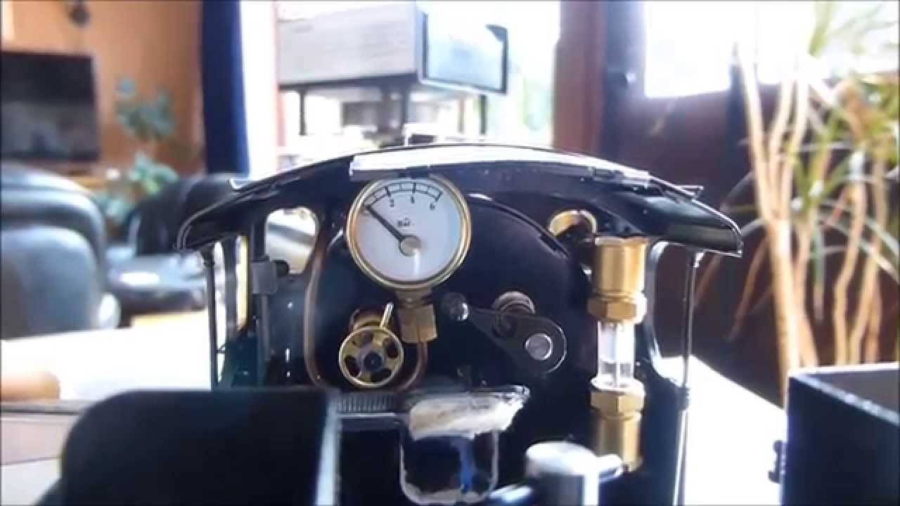 How to fire up an alcohol fired steam locomotive (Aster SNCF 140C)