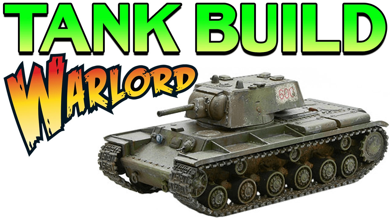 Bolt Action KV-1/2 Tank Build! - (Warlord Workbench)