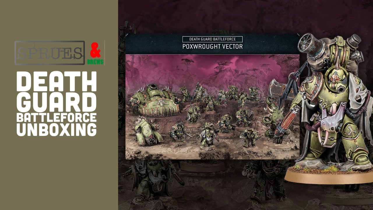 Death Guard Poxwrought Vector Battleforce Unboxing | New Lord of Poxes | Warhammer 40K 10th Edition