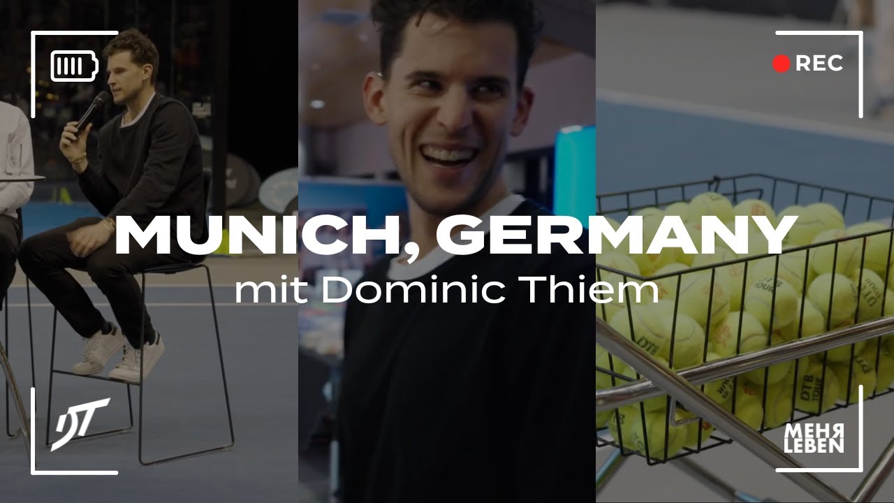 Interview, Insights & München | Der MEHRLEBEN Vlog von Dominic Thiem powered by Finanzfuchsgruppe