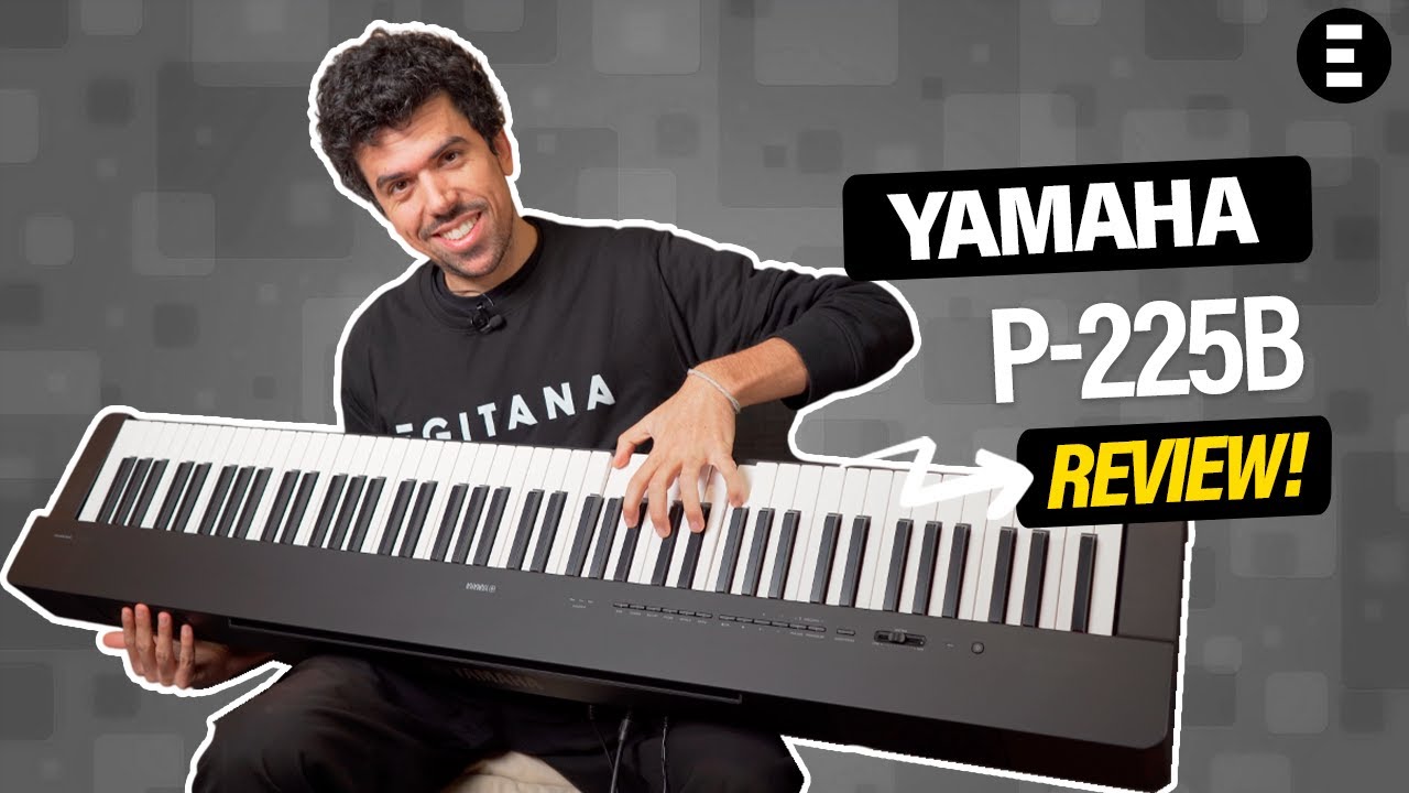 Yamaha P-225B Piano Digital Port&aacute;til para Iniciantes | EGITANA.es