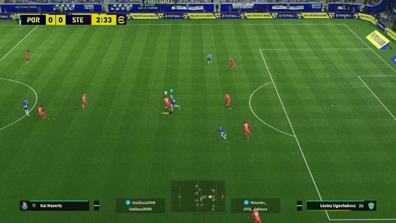 F.C.Porto GPSL vs St.Etienne