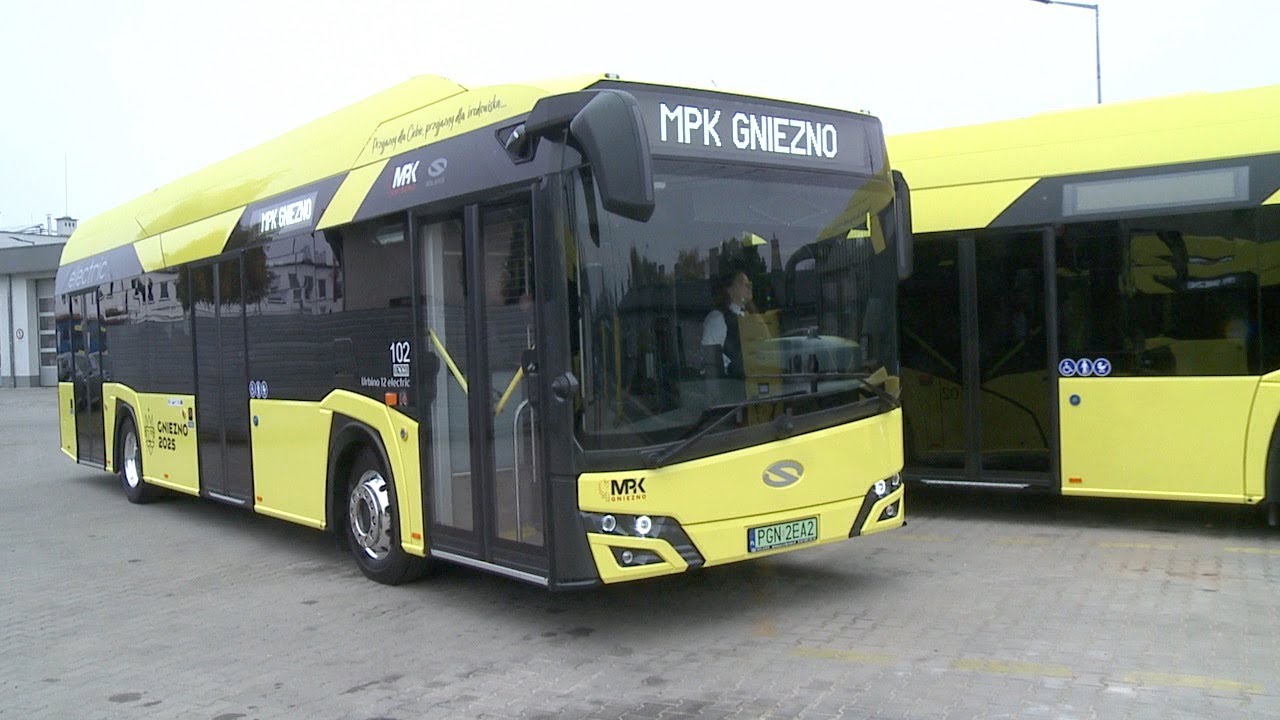 Gniezno ma już pięć nowych autobusów elektrycznych