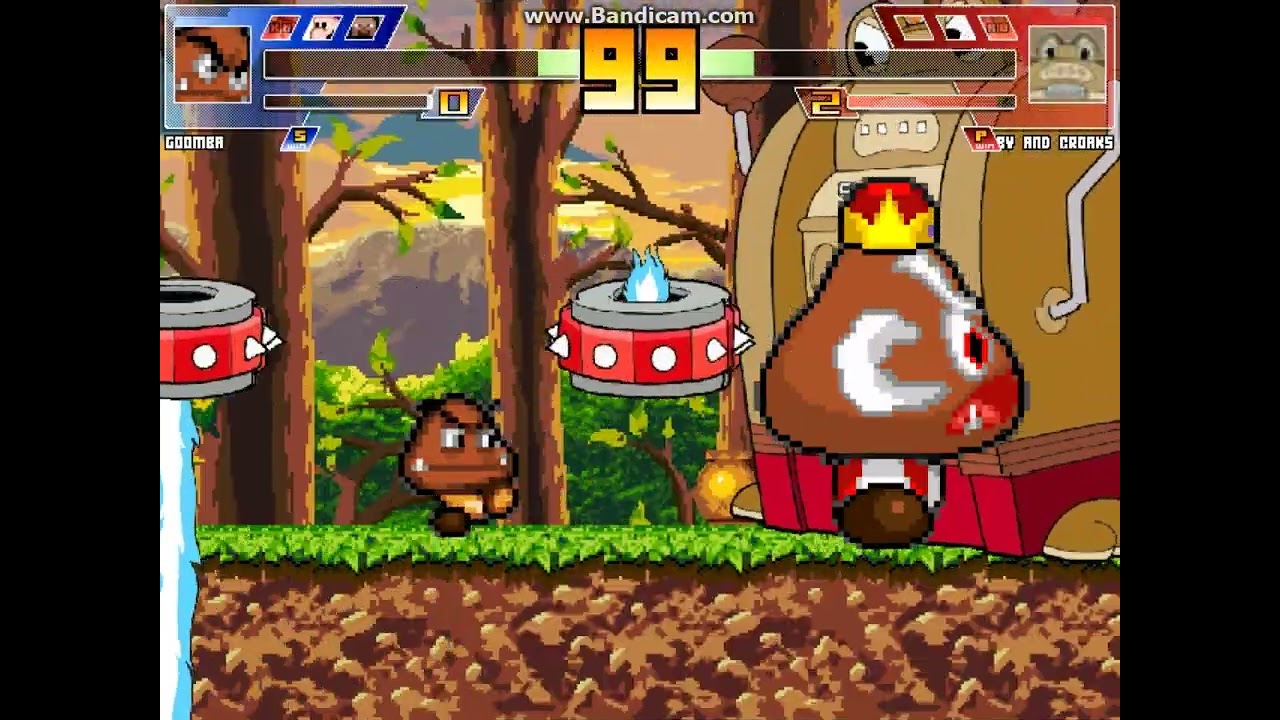 MUGEN battle #7705: MonkeyX5 vs Cuphead Bosses 