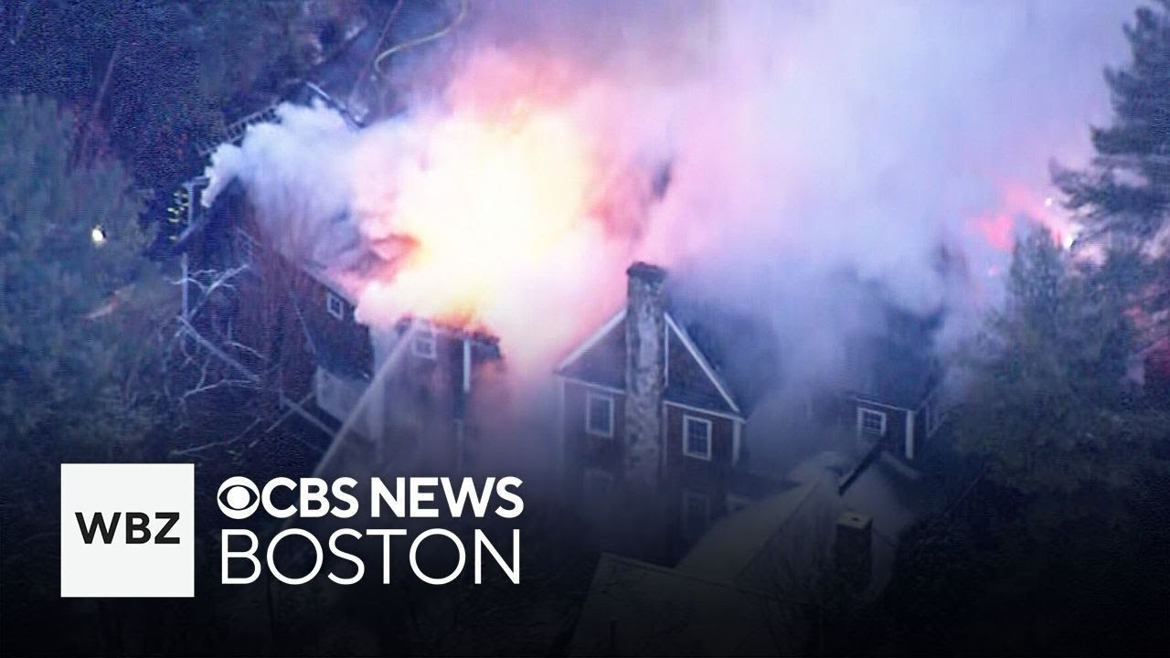 One person unaccounted for after large fire at Needham home