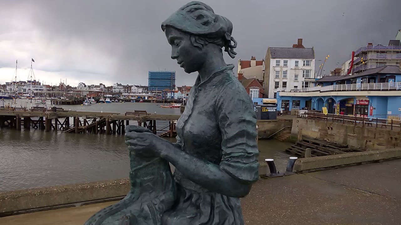 The Gansey Girl Statue