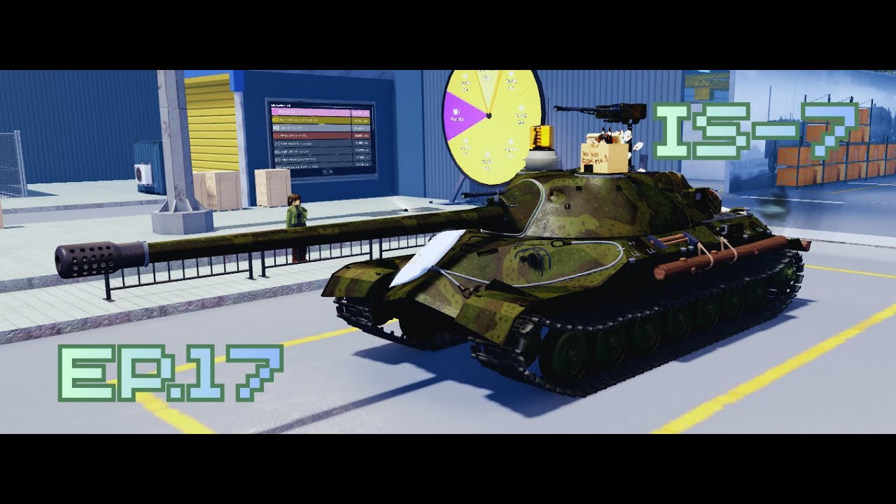 Roblox Curesd Tank Simulator【SKYFALL】(CTS) EP:17 IS-7