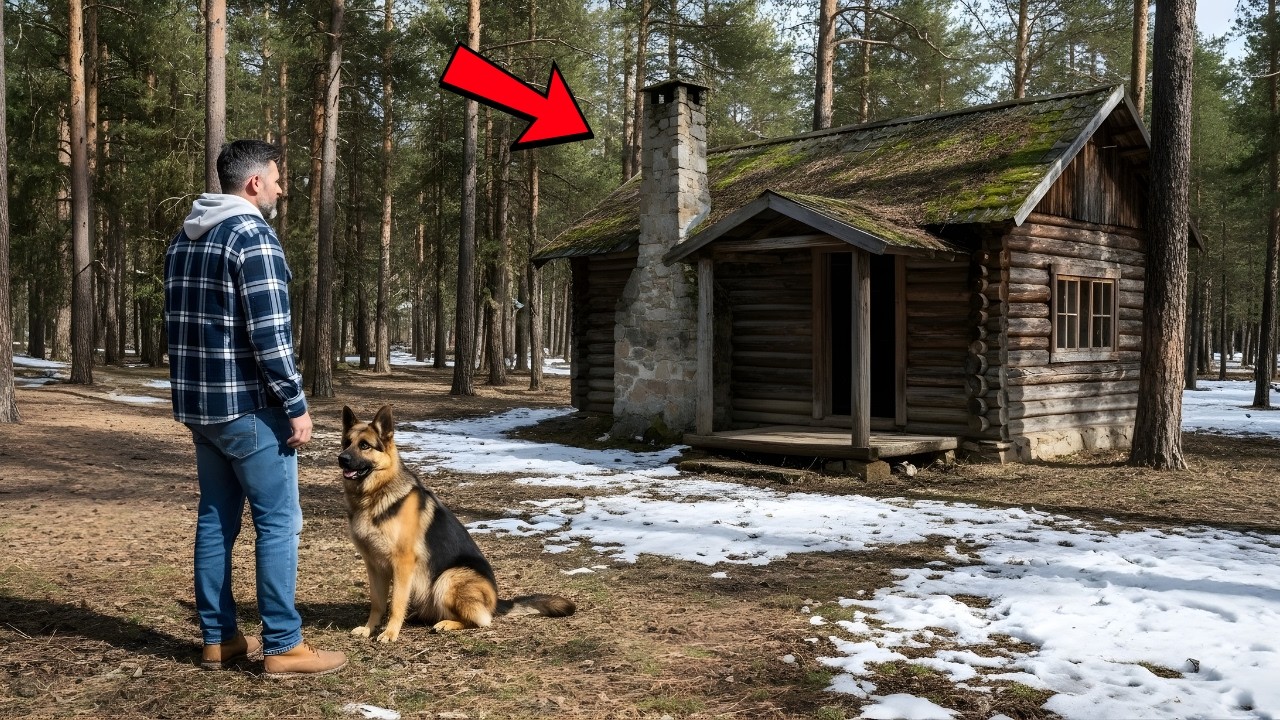 A Veteran Bought a Haunted Cabin for $100 — His German Shepherd Found a Secret No One Opened