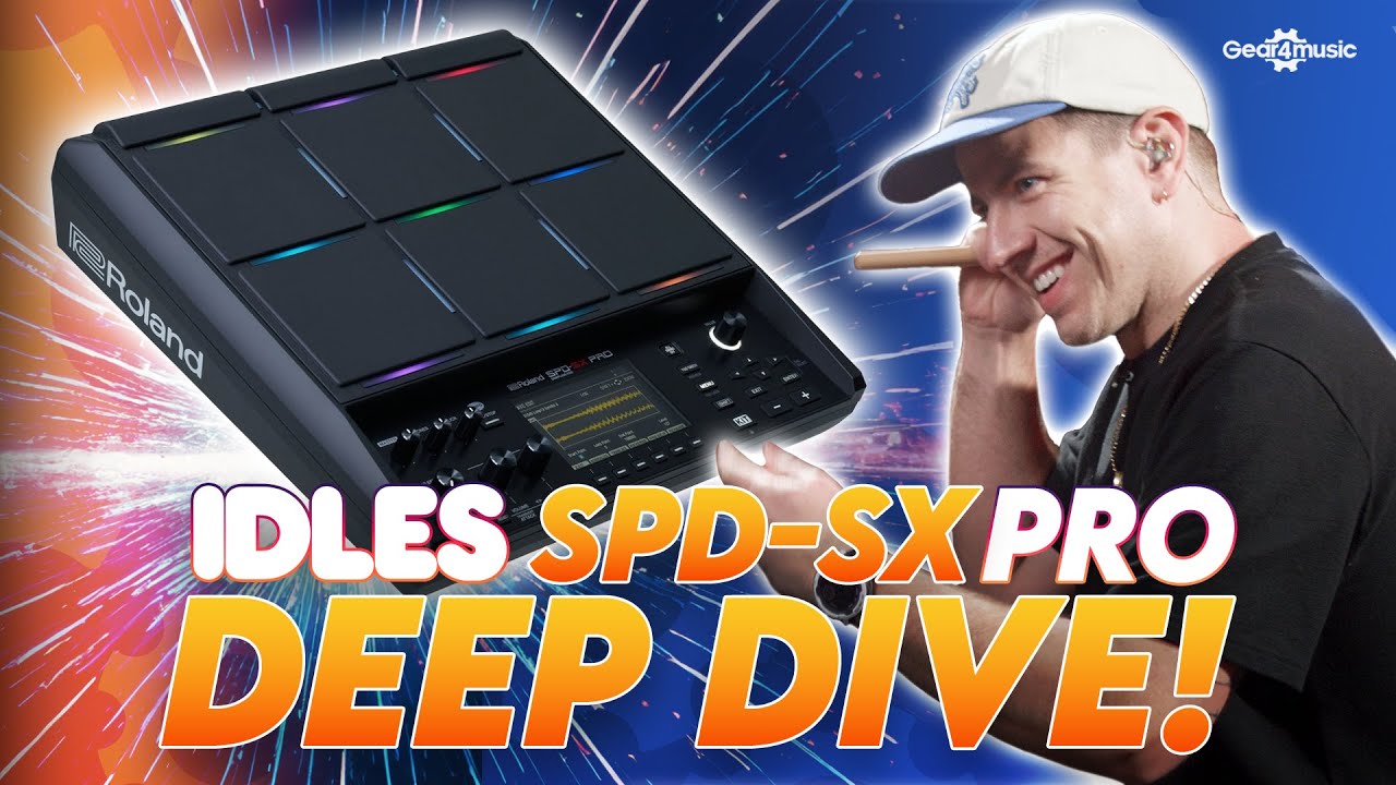 IDLES Jon Beavis deep dives on the Roland SPD-SX PRO | Gear4music Drums