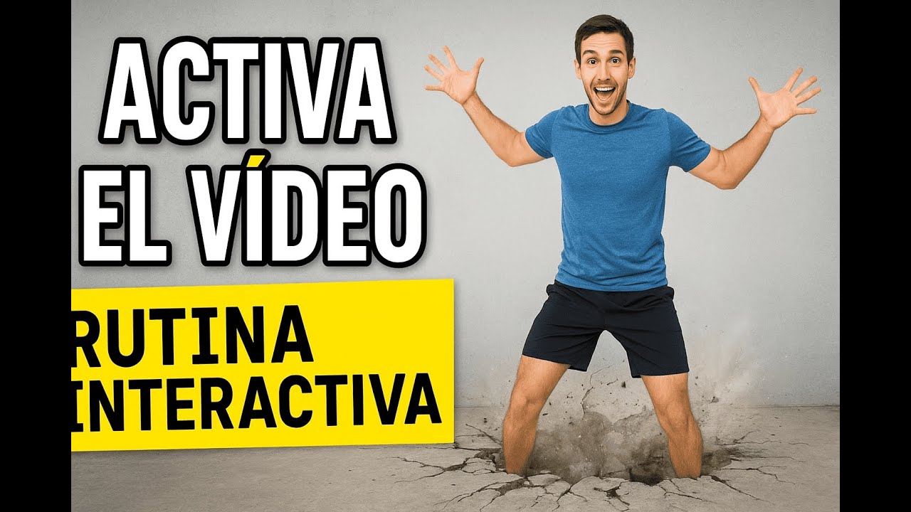Ejercicios Interactivos en Casa | Entrenamiento, Rutina Interactiva