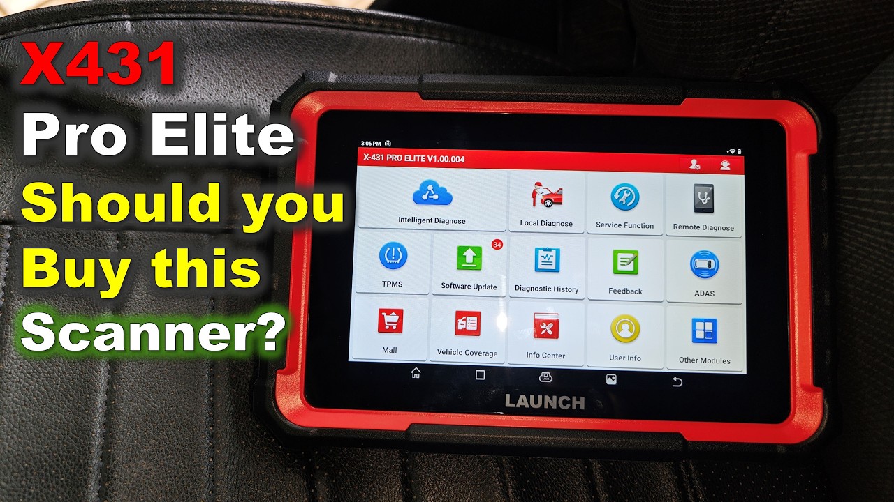 Launch Scanner Review: X431 Pro Elite / Launch Pro elite Pros & Cons / should I buy Launch scanner?