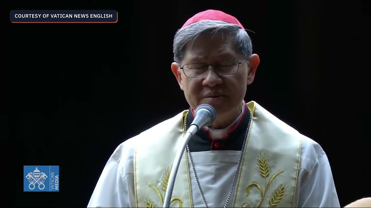 Cardinal Tagle leads rosary for Pope Francis’ healing