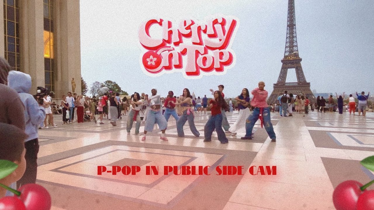 [PPOP IN PUBLIC | SIDE CAM] BINI 'CHERRY ON TOP' | DANCE COVER IN PARIS.