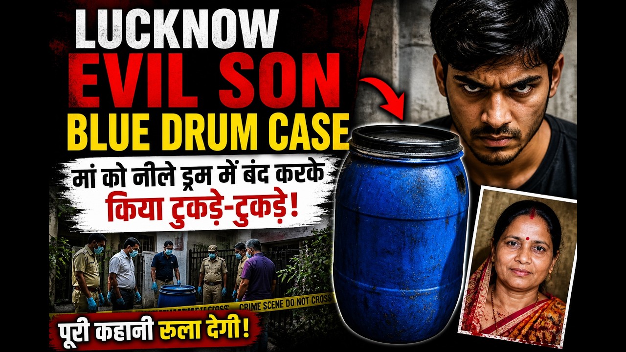 Lucknow Blue Drum Case 😱 | EVIL Son&rsquo;s Shocking Crime EXPOSED