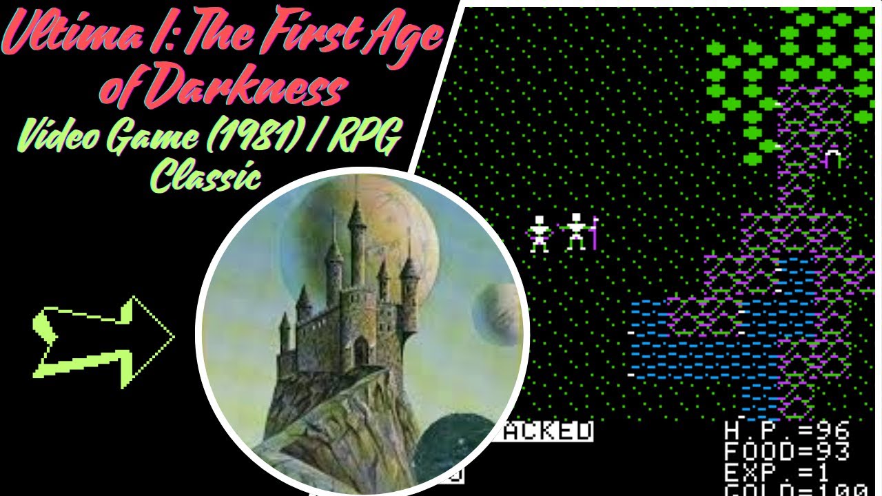 Ultima I: The First Age of Darkness - Video Game (1981) | RPG Classic
