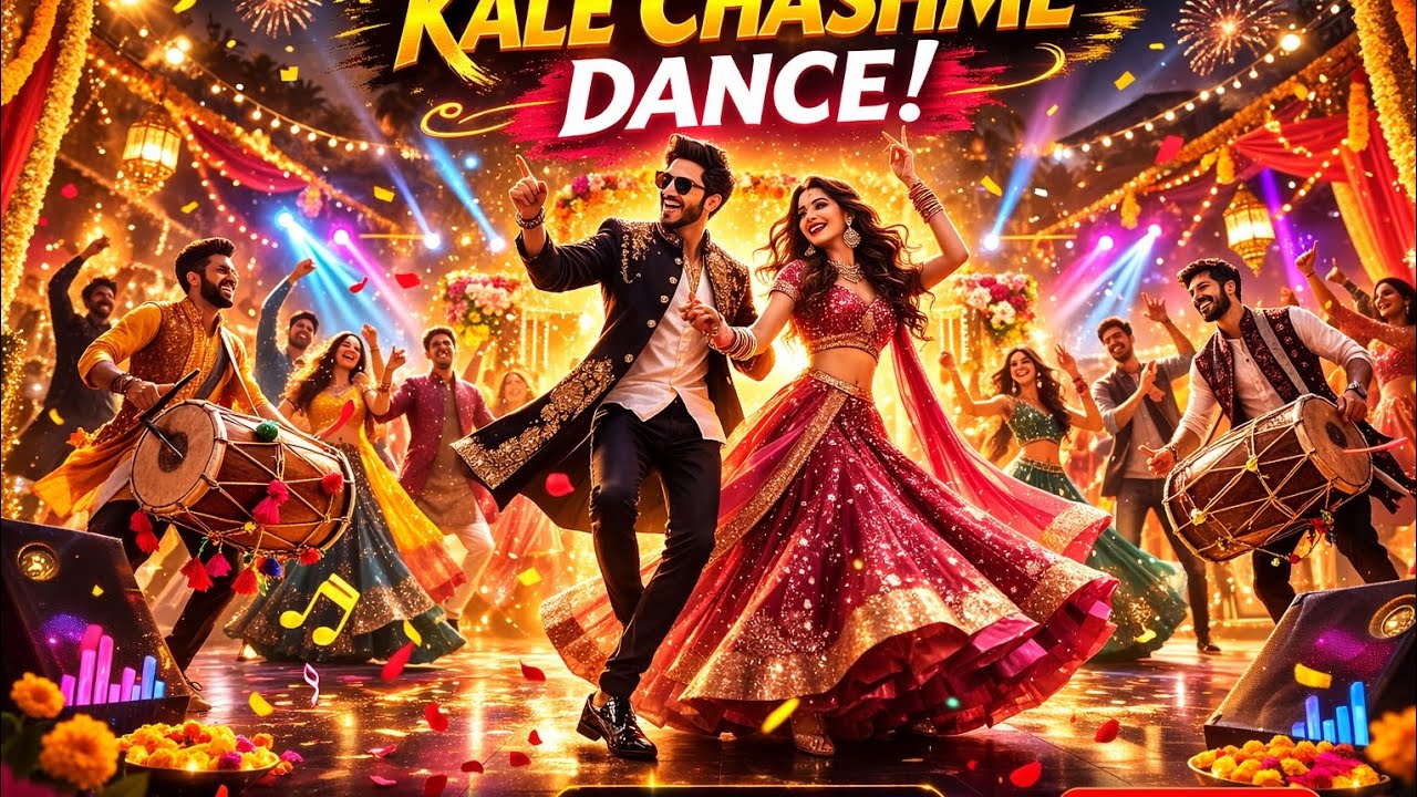 Kaale Chashme Ki Adaa – Bollywood Wedding Dance Anthem | Party Song 2026
