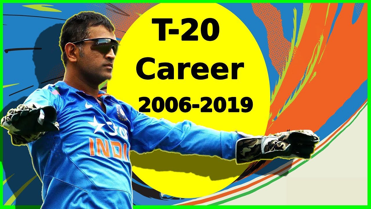 M.S. Dhoni T-20 Career | Batting Highlights Decoded | 2006-2019