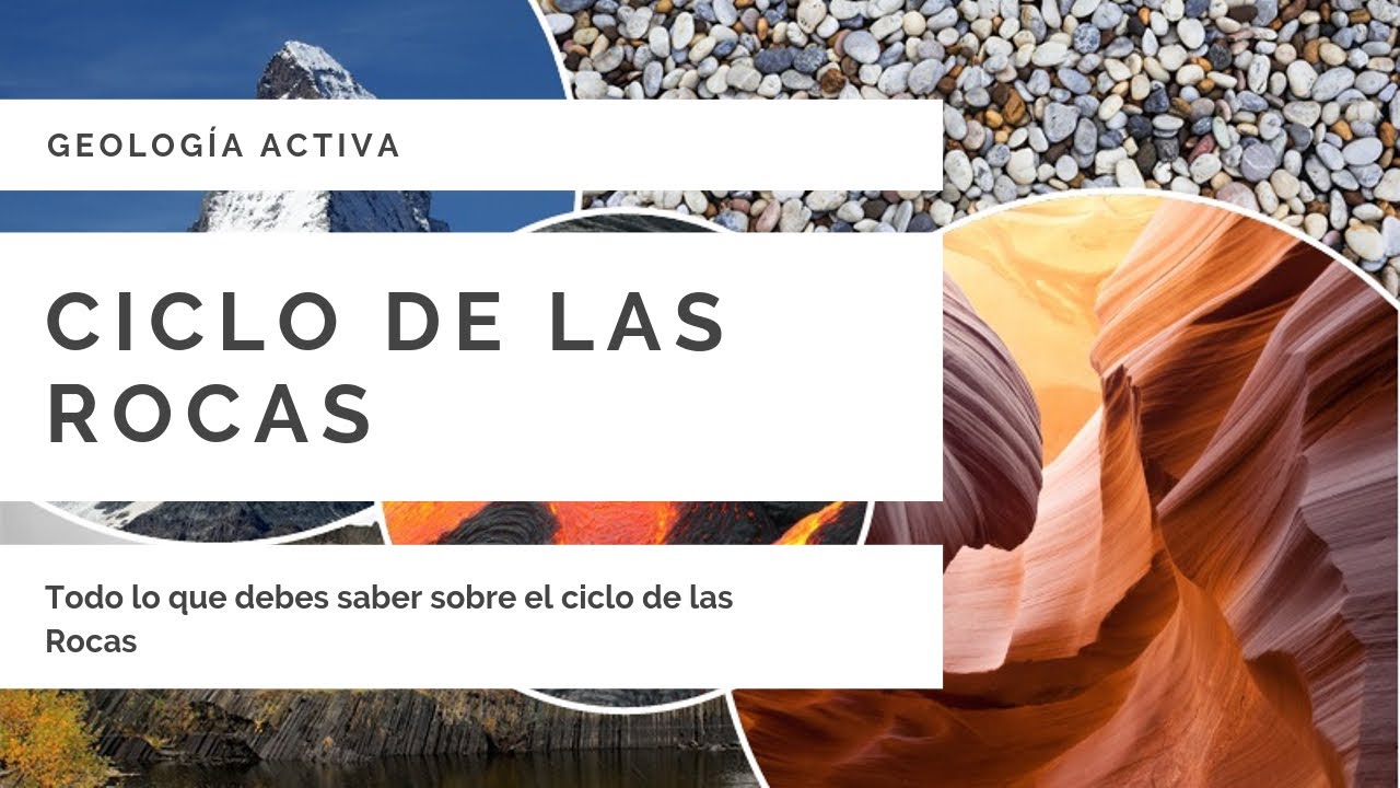 CICLO DE LAS ROCAS explicaci&oacute;n 😃⛏⚒ [Etapas del Ciclo de las Rocas] GEOLOG&Iacute;A ACTIVA