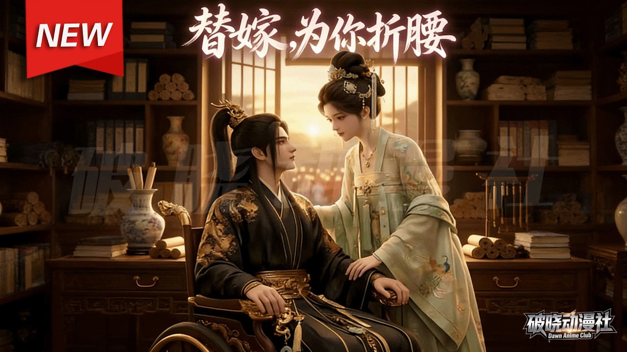 MULTISUB📢新番上线《替嫁，为你折腰》第1~108集丨庶女被迫嫁残王！独守空房忍冷眼，化解宅斗刁难，真心治愈落魄王爷，从包办婚姻到生死相依甜度拉满！#漫剧 #破晓动漫社