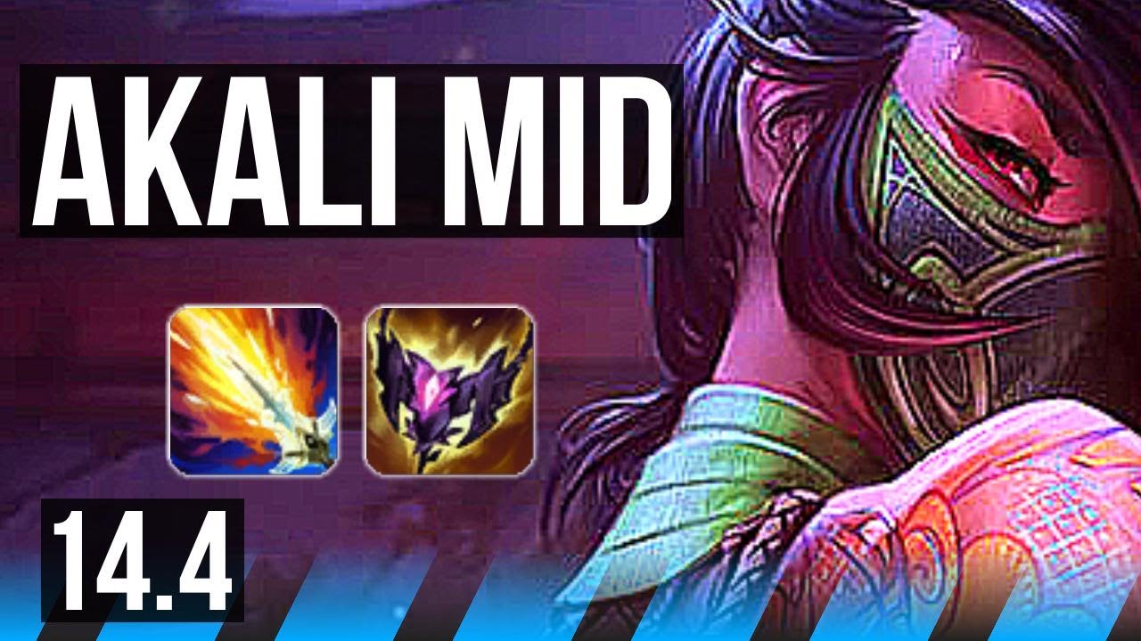 AKALI vs IRELIA (MID) | 9/1/2, Dominating | JP Master | 14.4