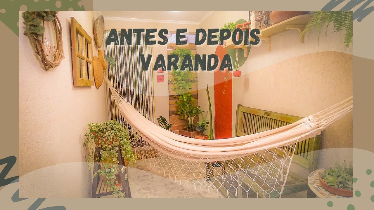 Antes e Depois da Varanda - Decoração | Como Pintar Portal na Parede
