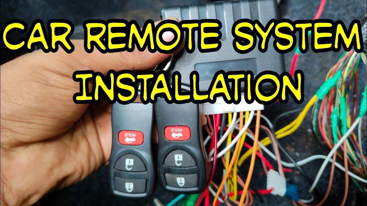 Car Remote System Installation