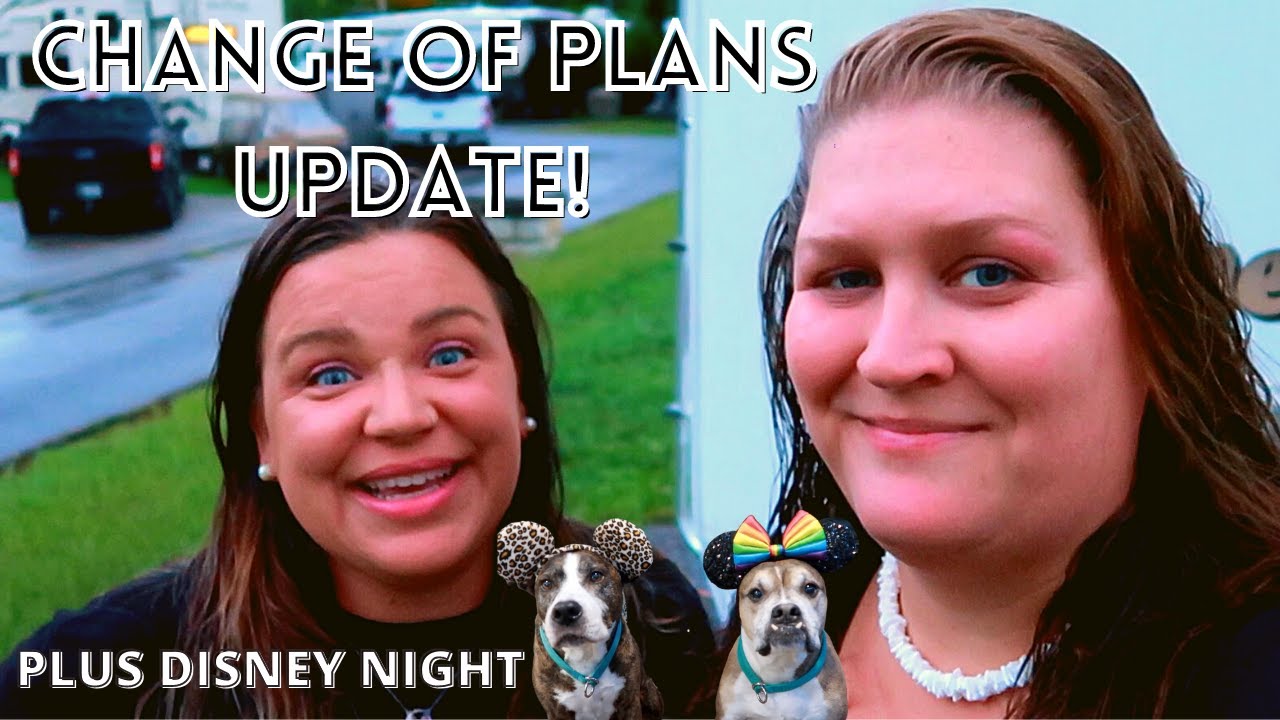 *UPDATE* MAJOR TRAVEL PLANS CHANGE/ COOKING DISNEY'S OHANA DINNER AT OUR HOME ON WHEELS