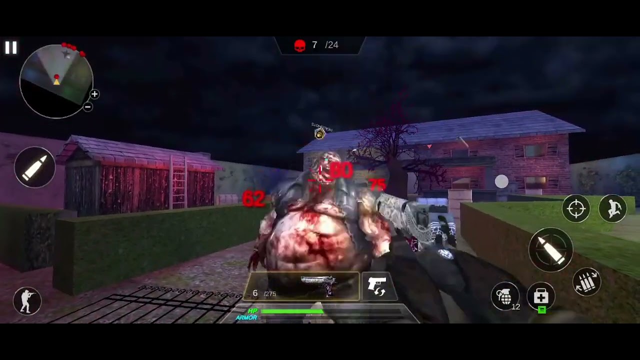 24 zombie 🧟‍♀️🧟‍♀️🧟‍♂️🧟‍♂️ kills in haunted house 🏚️🏚️🏚️🏚️ #gaming  #games #gameplay 