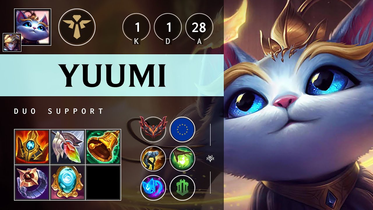 Yuumi Support vs Nautilus - EUW Grandmaster Patch 25.17