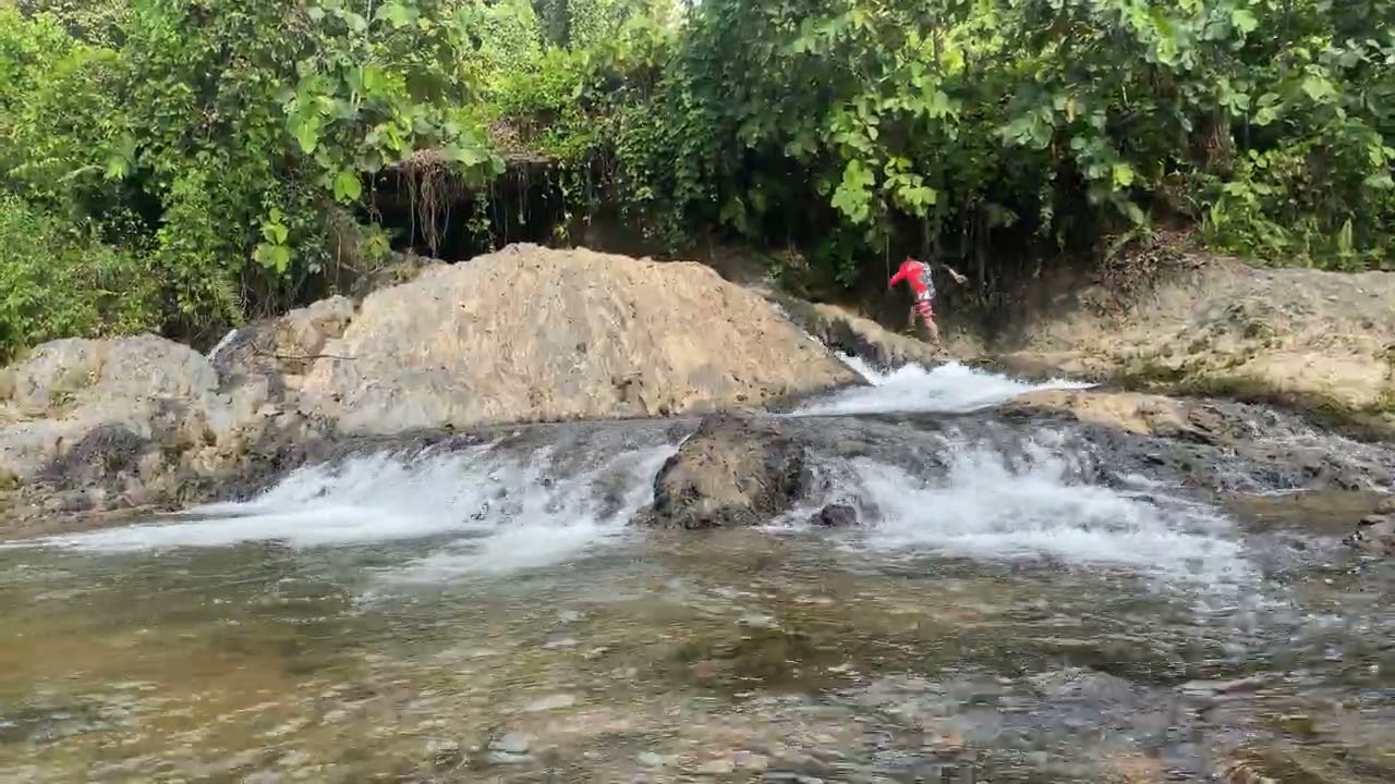 Tu meh nanga tiga, ndur 3 ulu anak sungai betemu nyadi sitek kebesai.
