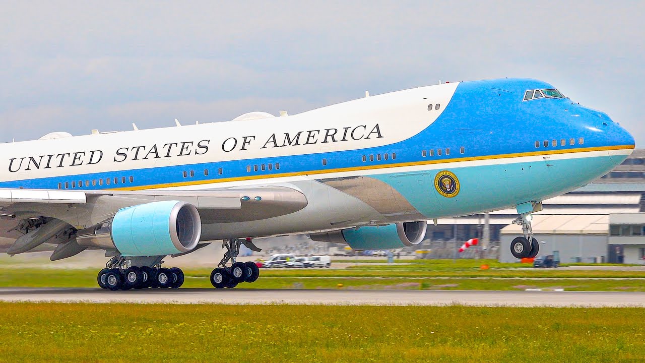 Air Force One & Marine One at G7 Munich 2022