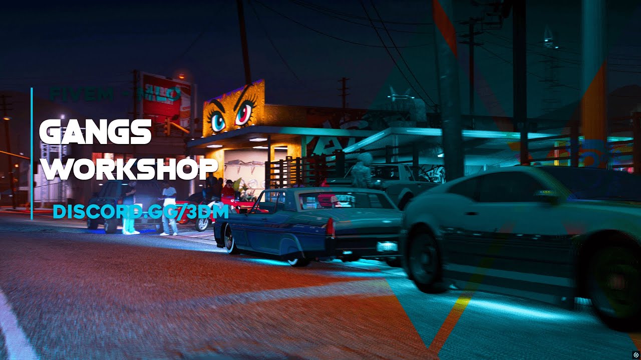 3DMarket | Gangs Workshop FiveM - GTA V Cinematic