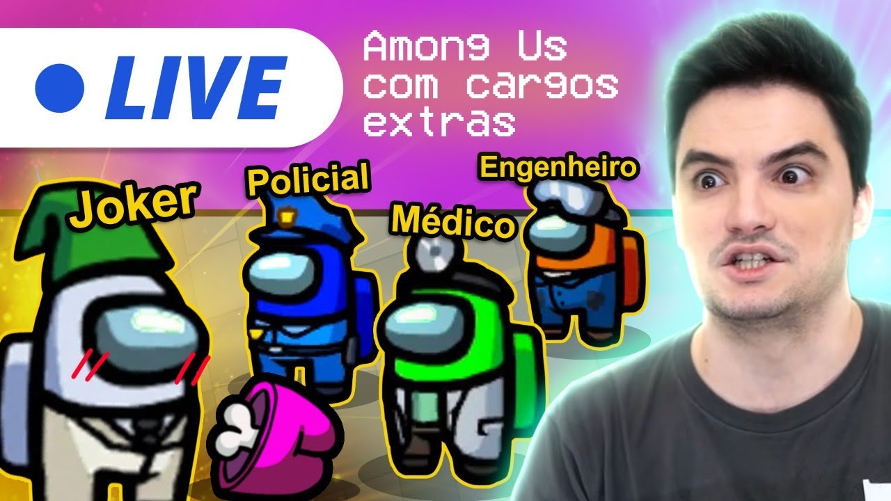 LIVE - AMONG US COM PROFISSÕES NA NETOLAB! [+10]