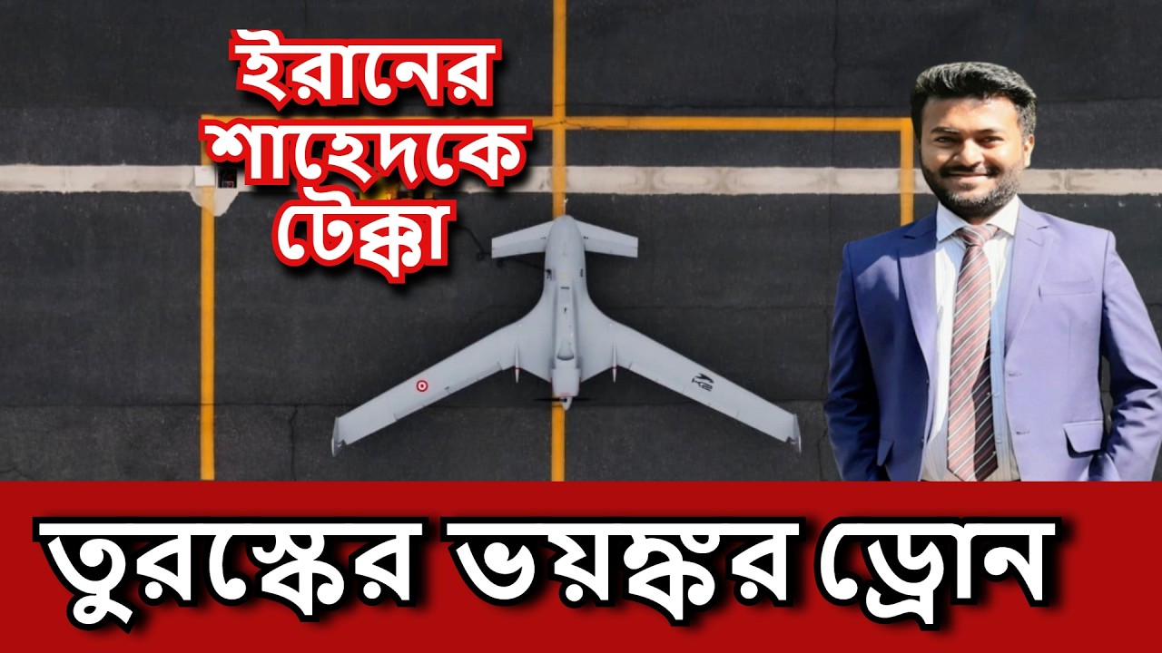 তুরস্কের নতুন ভয়ংকর ড্রোন Baykar K2 | ইরানের Shahed-136 কি টিকবে এর সামনে? | Shahed Iqbal Shakil