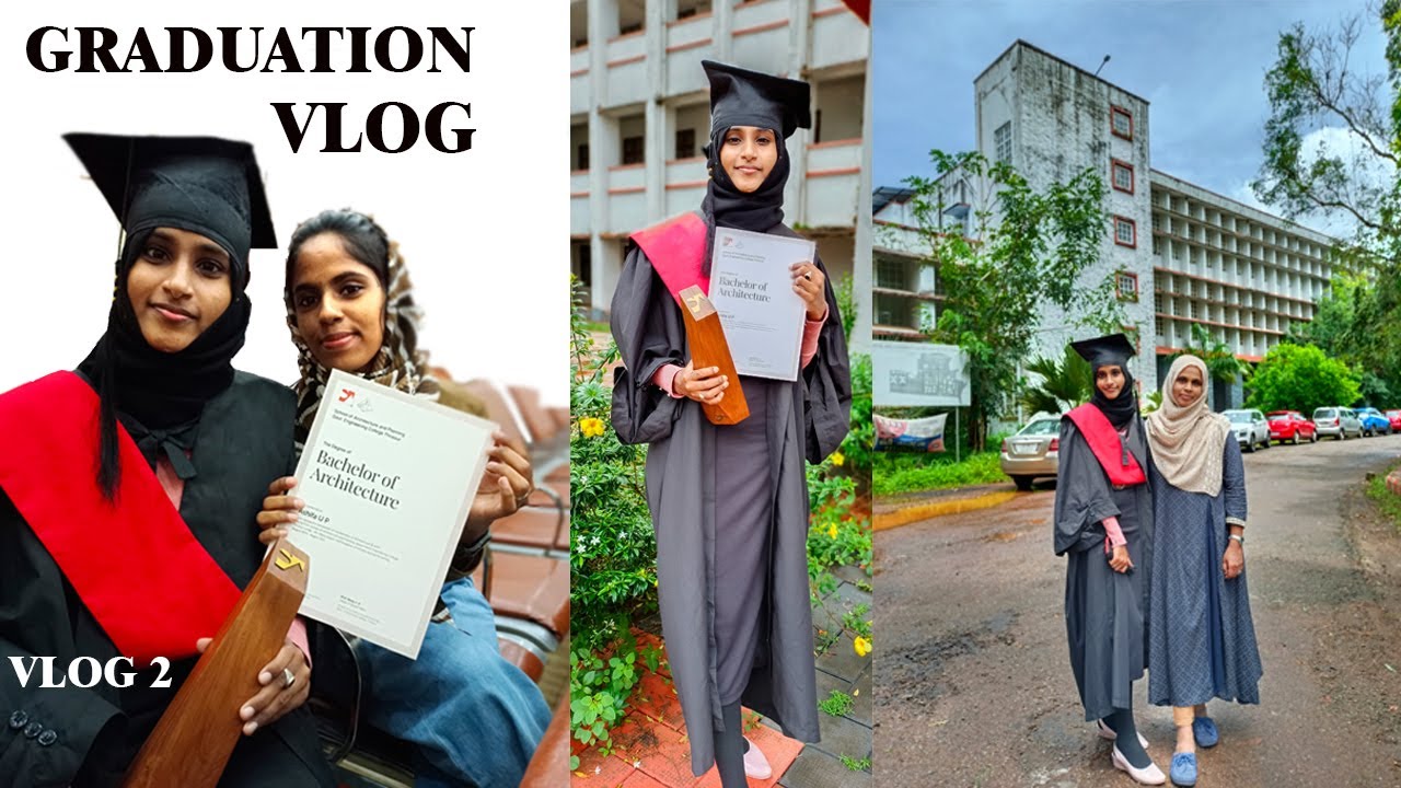 GRADUATION DAY VLOG | ARCHITECT |GOVERNMENT ENGINEERING COLLEGE THRISSUR| TALES OF THREE FOOTPRINTS.